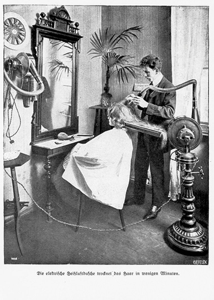 Nie zawsze było łatwo, 1914 r. Historia suszarki