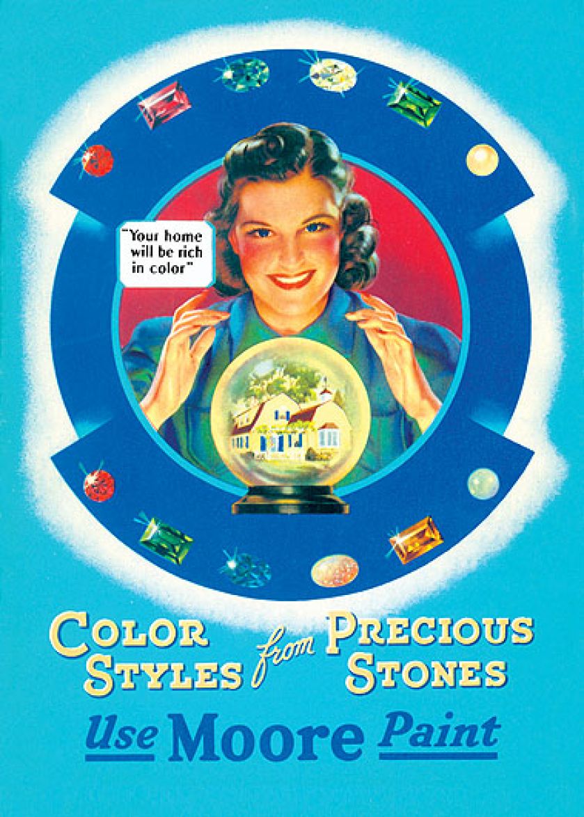 Reklama farb Benjamina Moore. Spełnione marzenia