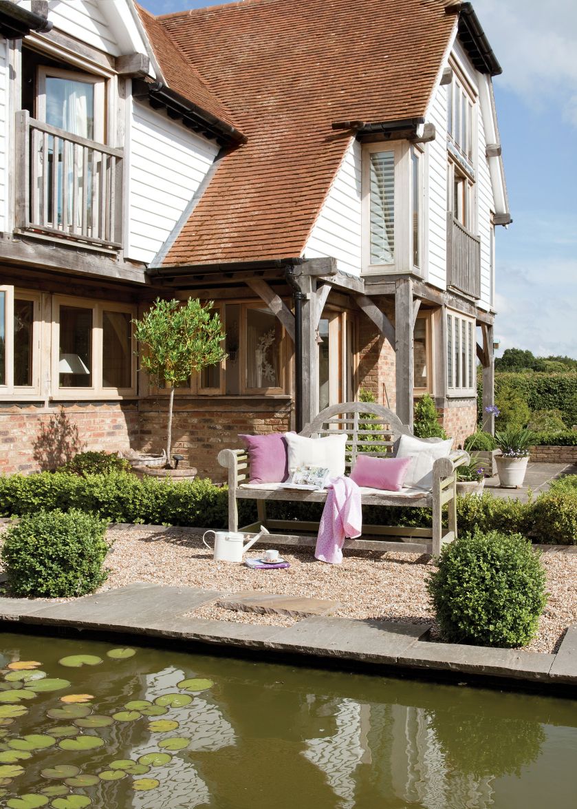 dom w stylu rustykalnym