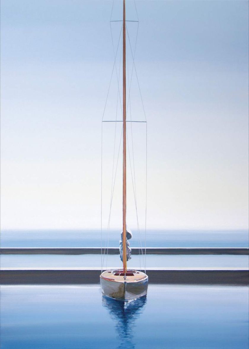 Jacht , 2013 r. Morze spokoju Tomasza Kołodziejczyka