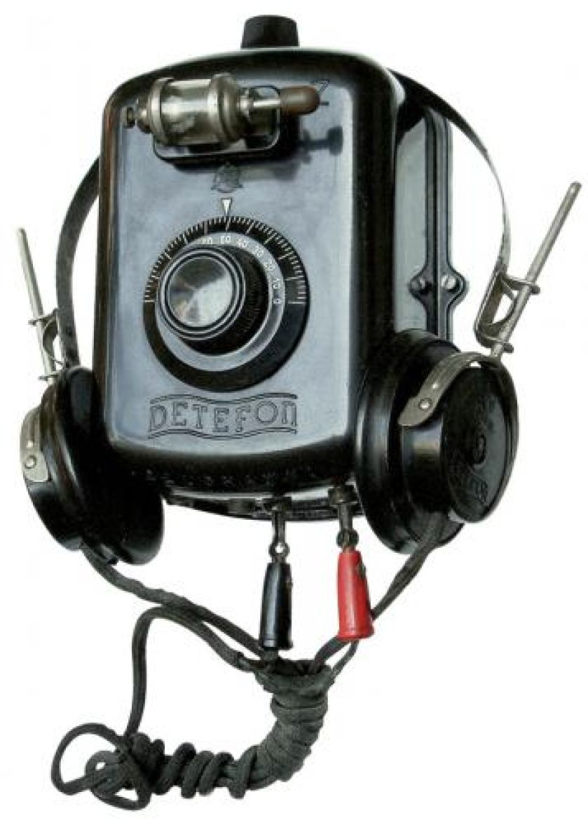 Detefon, PWŁ, zaprojektowany przez inżyniera Henryka Rotkiewicza, 1930-32 r., fot. MUZEUM TECHNIKI W WARSZAWIE