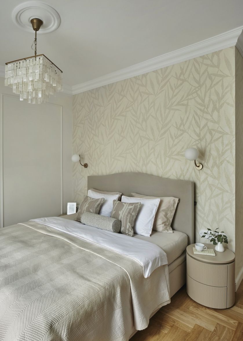 styl modern classic sypialnia