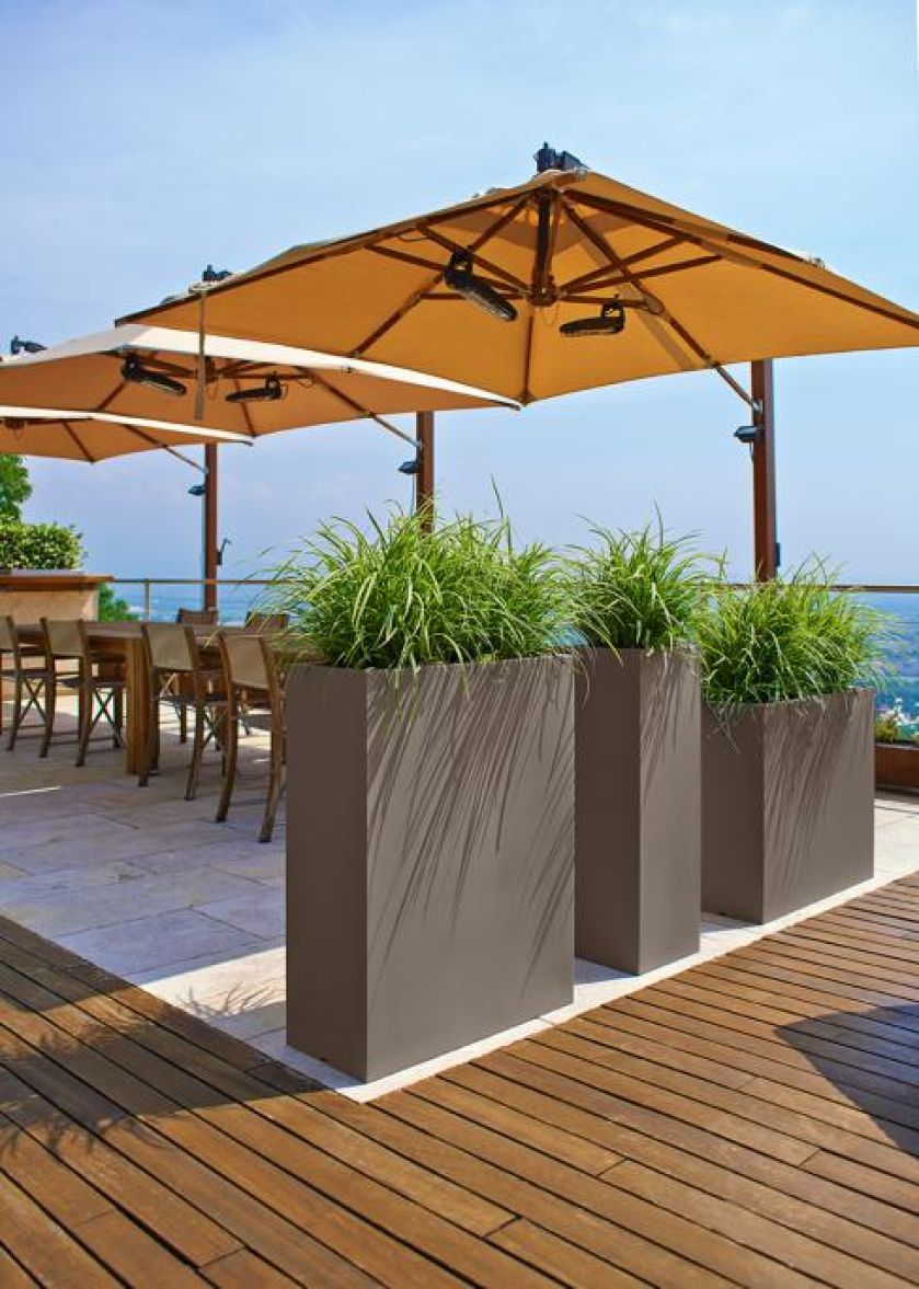 Donice KUBE CASETTA są nie tylko lekkie i praktyczne ale też eleganckie i dekoracyjne.