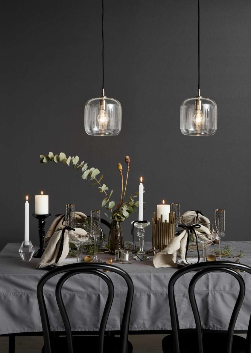 Świąteczne dekoracje stołu, Nordal. Jak ozdobić dom na święta – galeria bożonarodzeniowych dekoracji