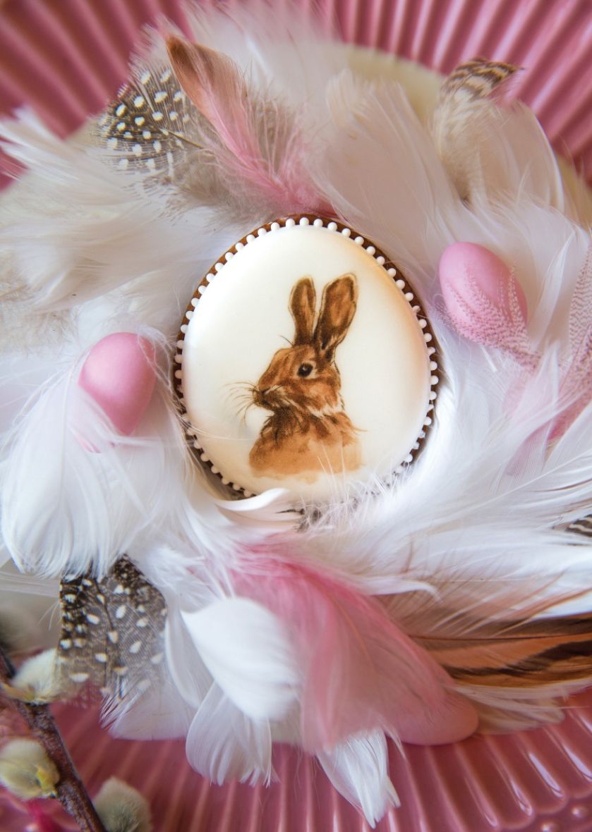 wielkanocne dekoracje stołu