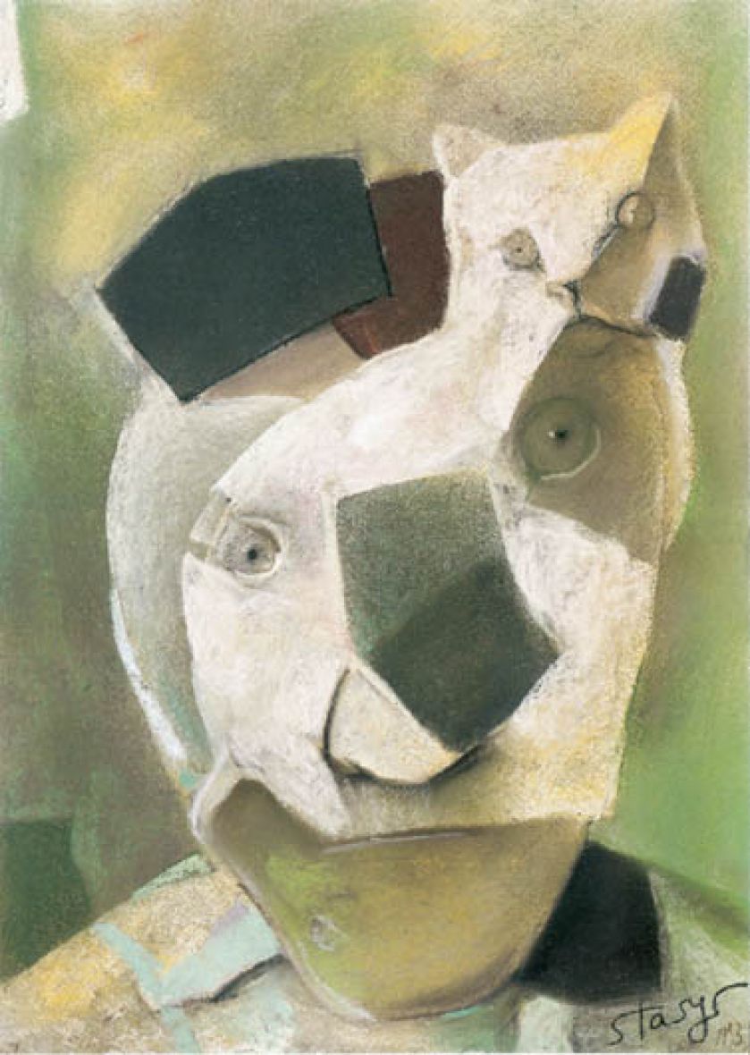 Stasys Eidrigevicius, Synteza , 1993 r.