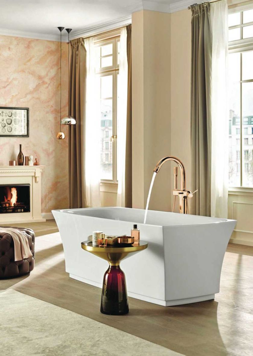 Wanna z baterią marki Grohe, Grandera