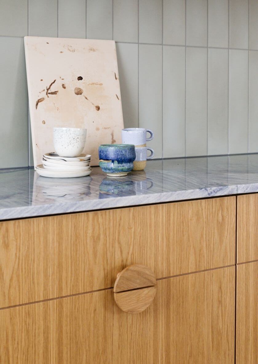 mała kuchnia w mieszkaniu 66m2