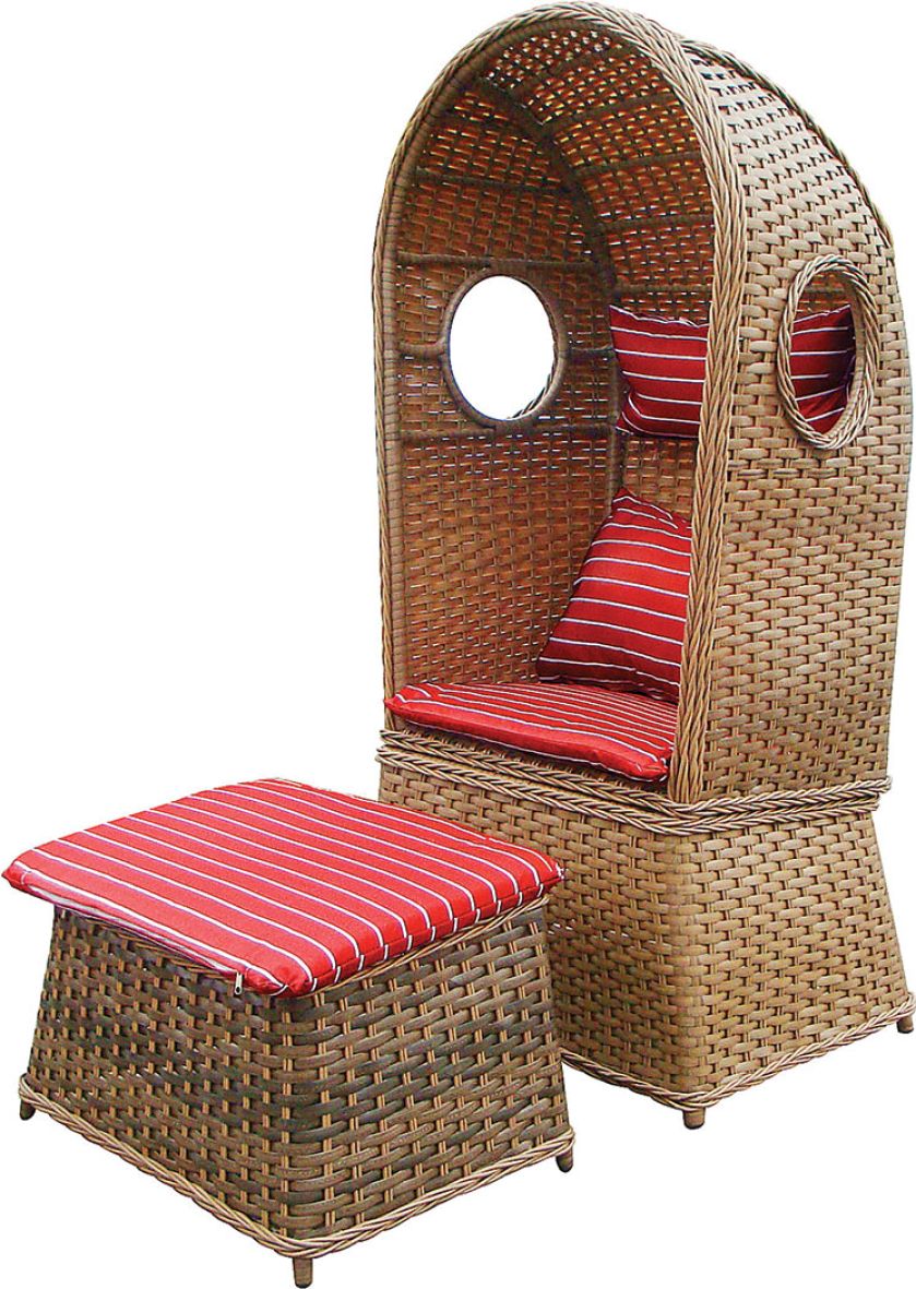 Współczesny kosz rattanowy. Historia kosza plażowego