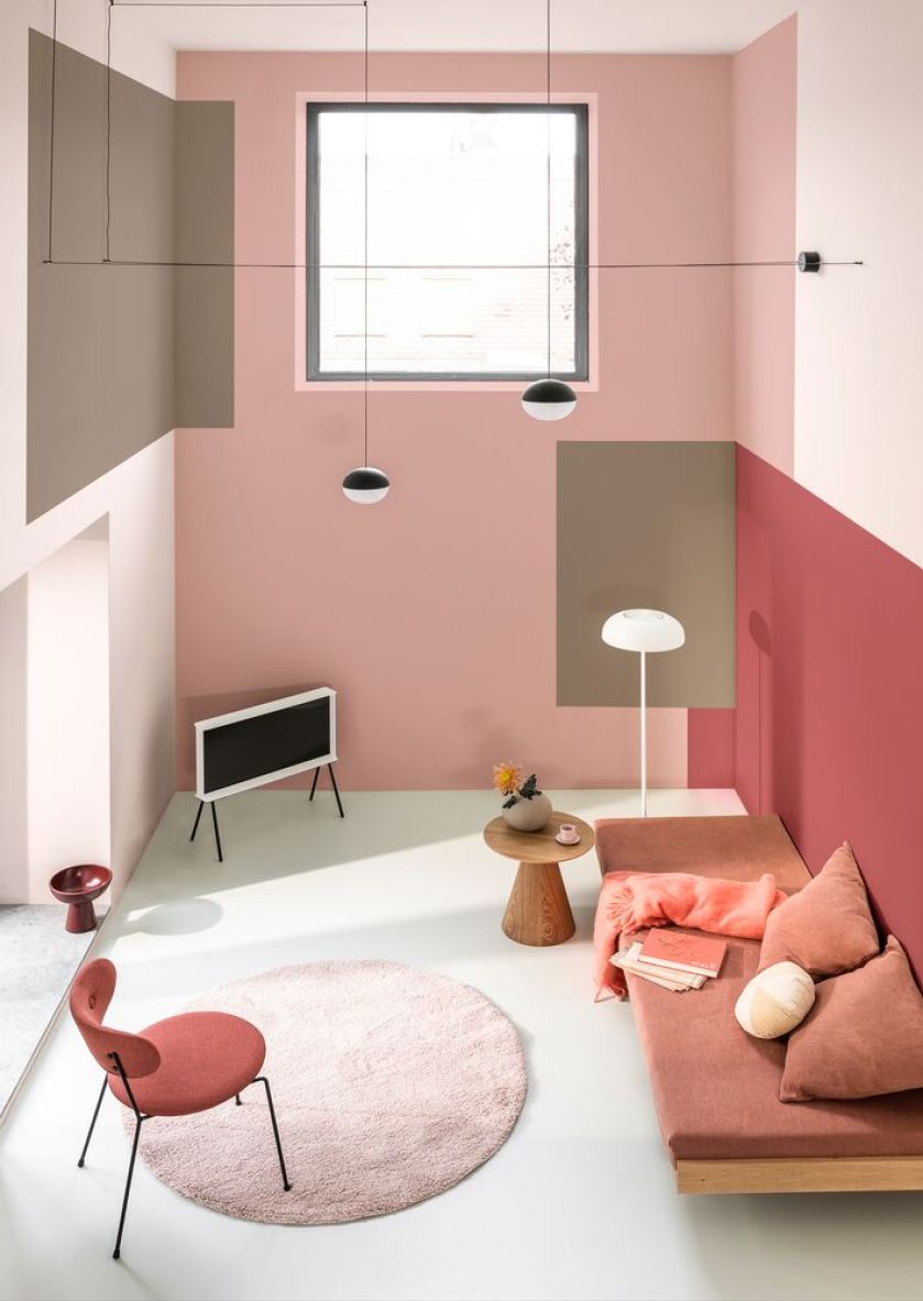 modne malowanie ścian