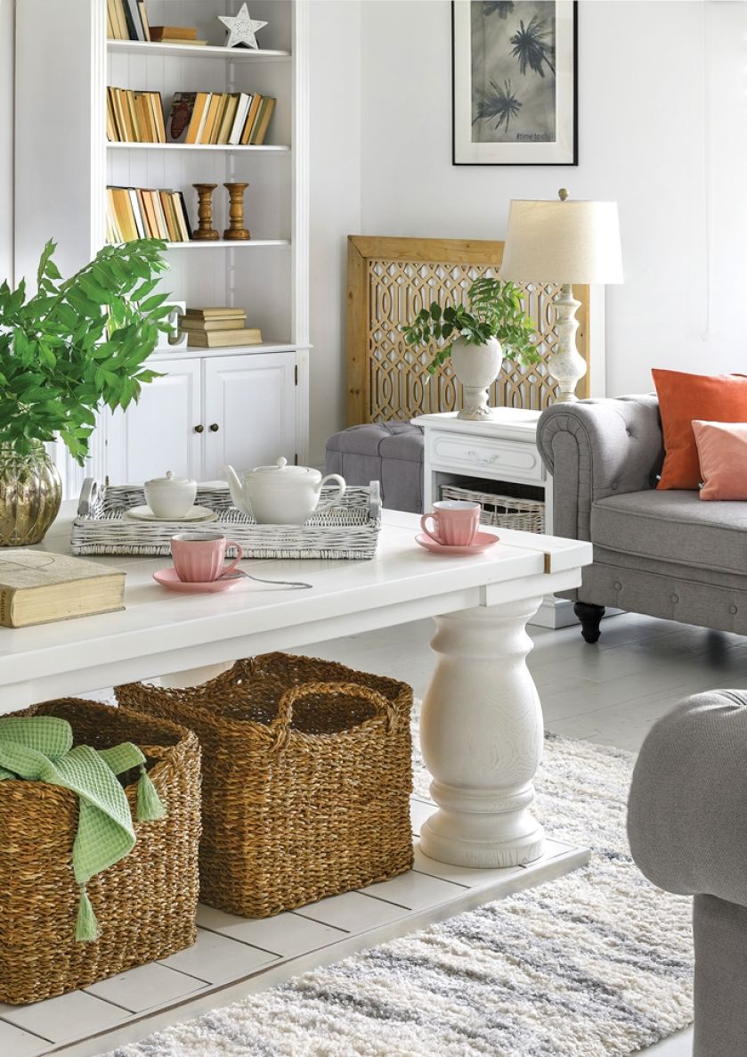 dekoracje na stolik kawowy