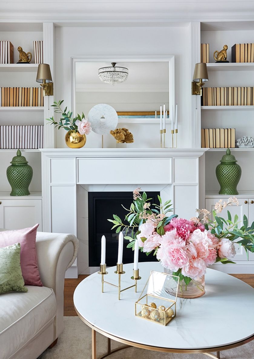 ozdoby na stolik kawowy