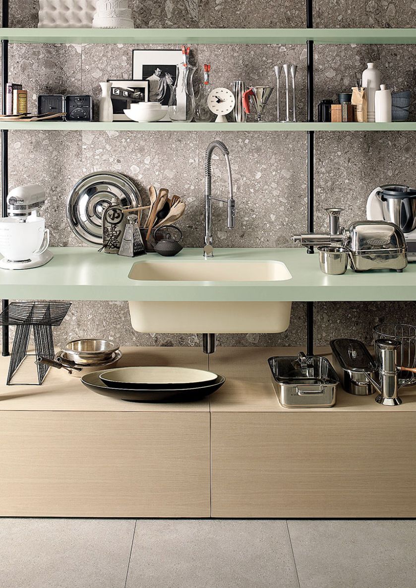 Półki do kuchni - zobacz aranżacje