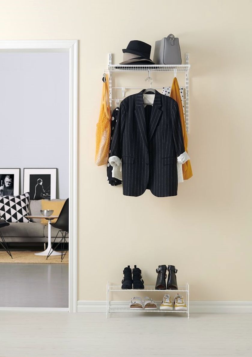 system przechowywania w przedpokoju