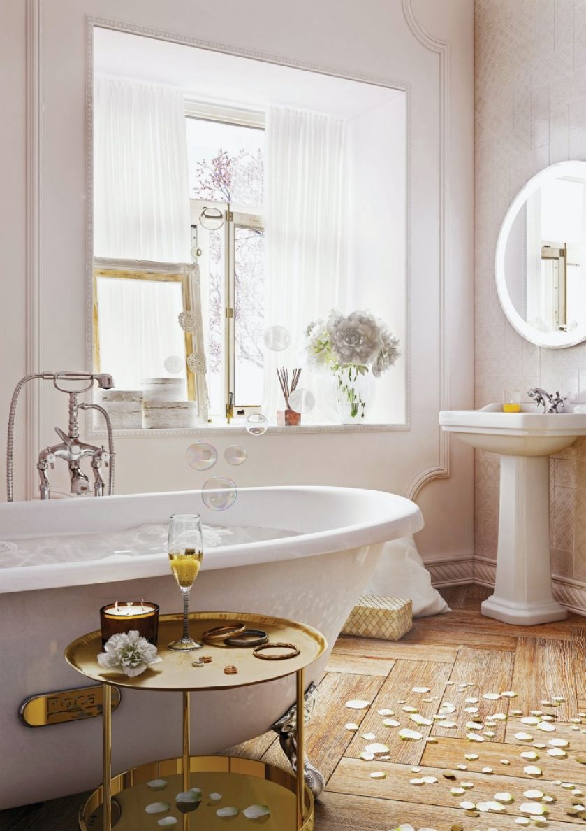 łazienka styl klasyczny inspiracje