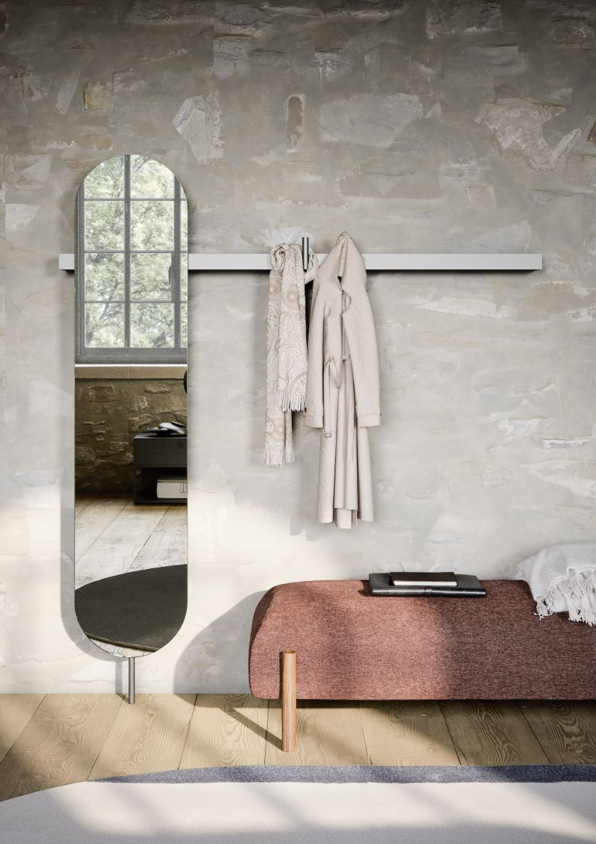 Nowoczesne lustro do przedpokoju