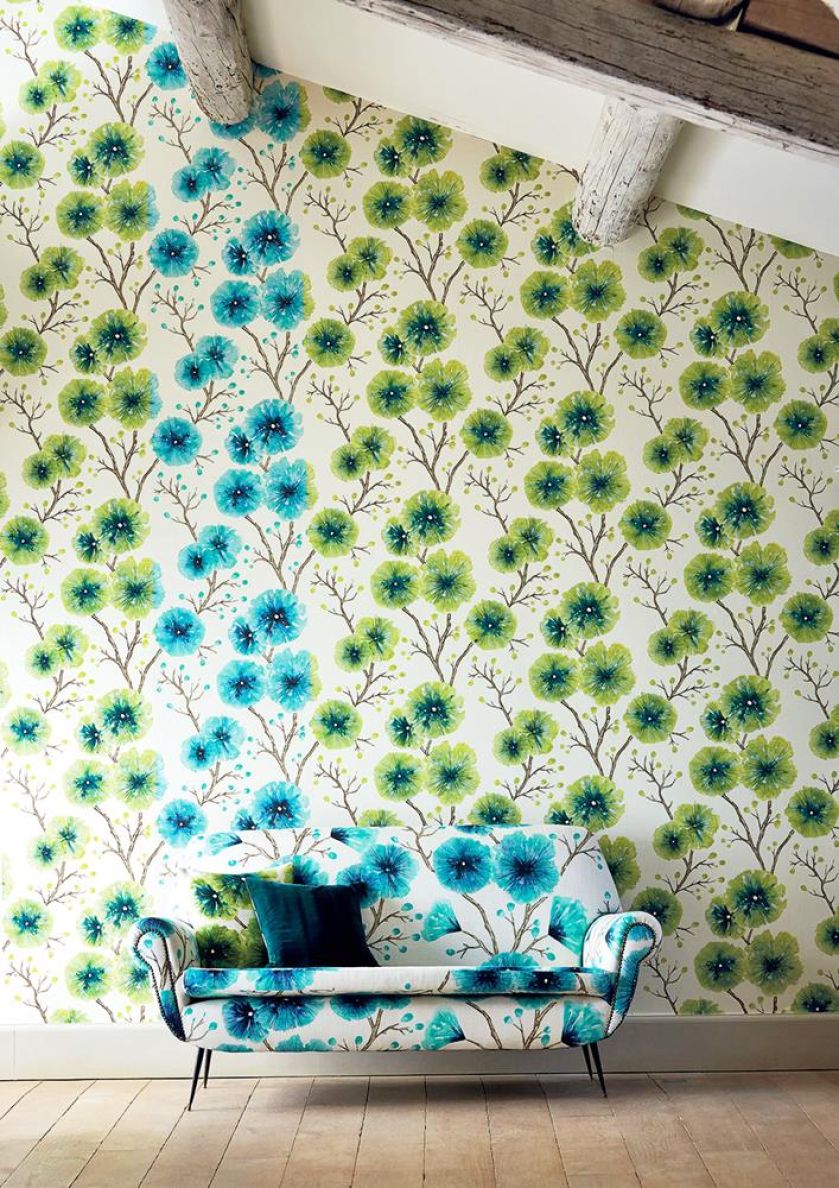 Nowoczesne tapety: kolorowe i wzorzyste