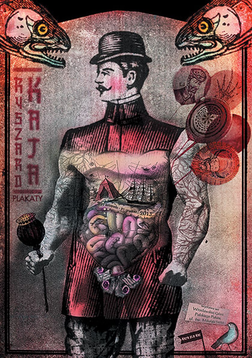 Ryszard Kaja Wystawa , 2013 r. Kolaże z przeszłości Kai Renkas