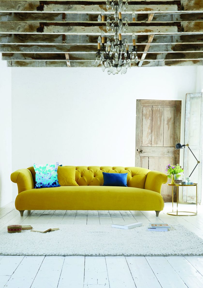 Kanapa LOAF Dixie. Trendy na jesień: kanapy i sofy w żywych kolorach