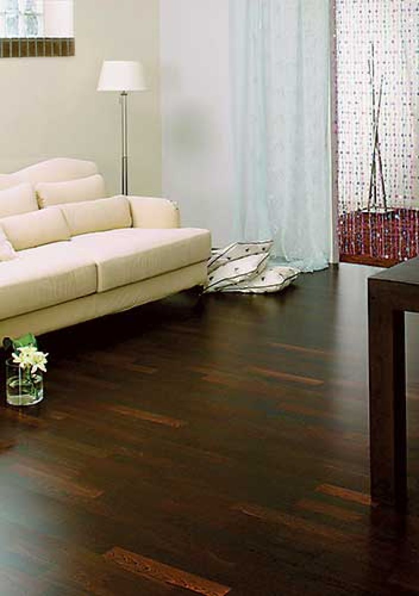 Deska barlinecka wenge podkreśla urok nowoczesnych wnętrz. BARLINEK