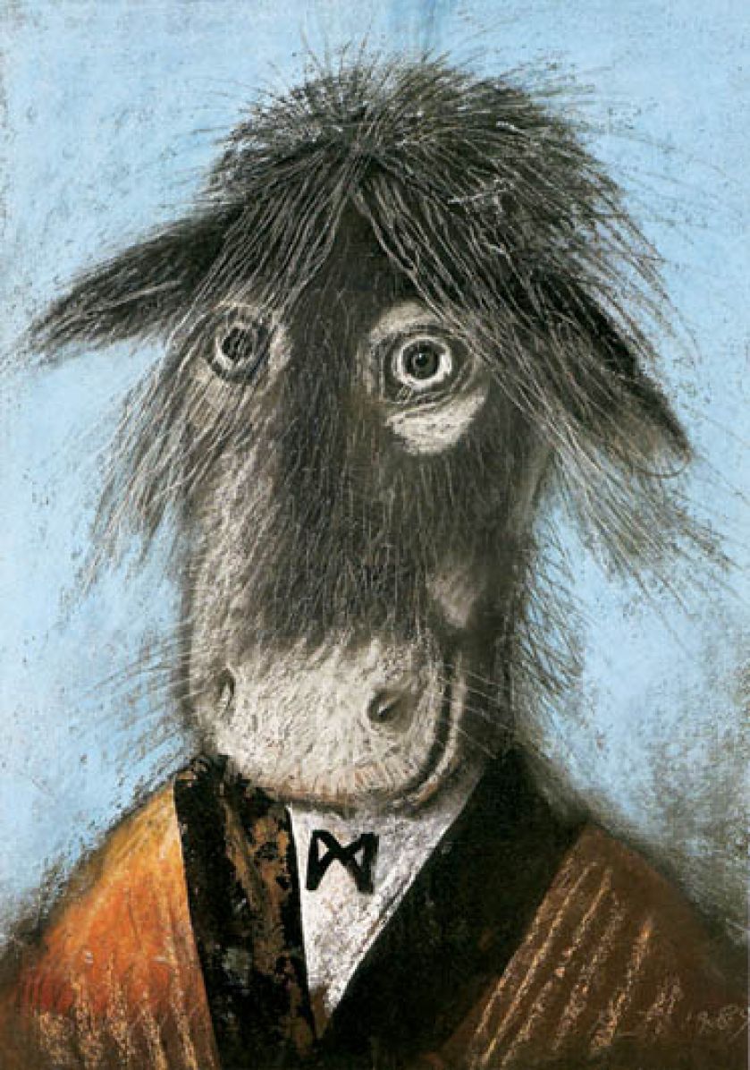 Józef Wilkoń, Portrety , 1989 r., BWA w Ostrowcu