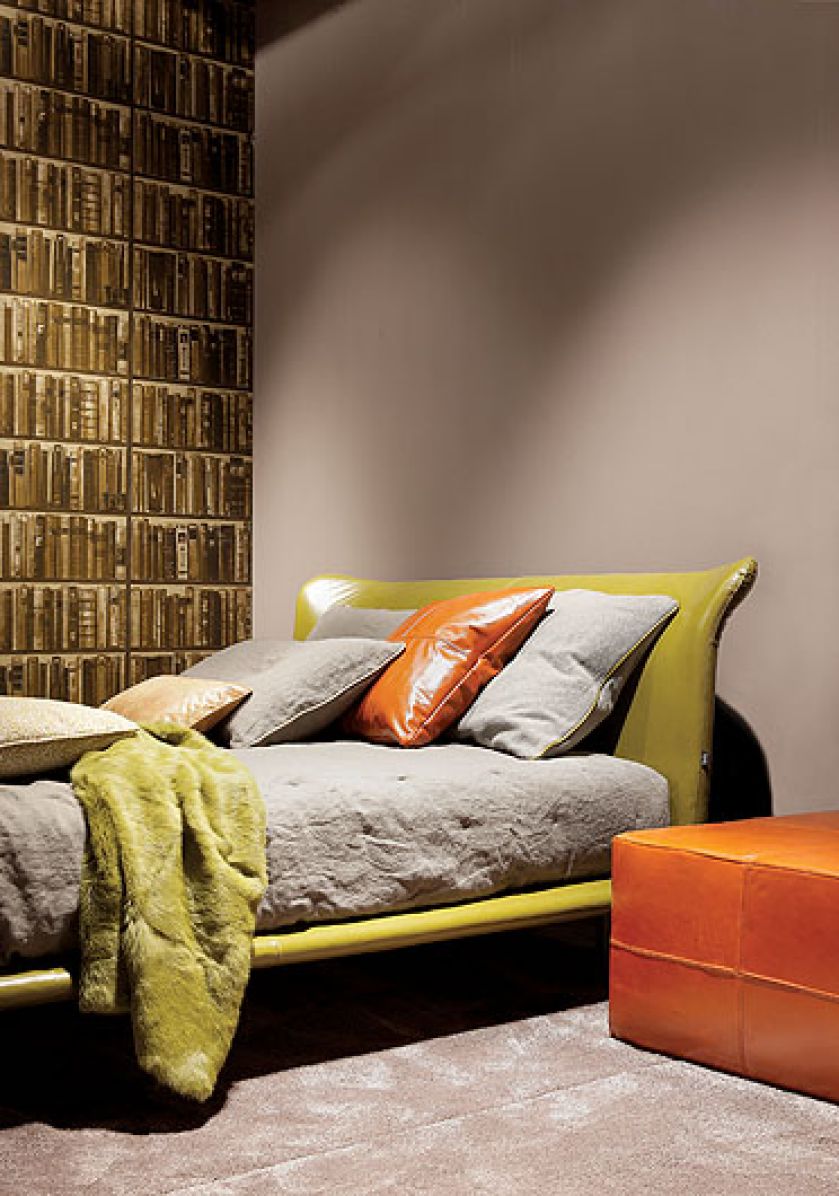 Spanie w lnach i oliwkach. twils. Meblowe nowinki ze świata