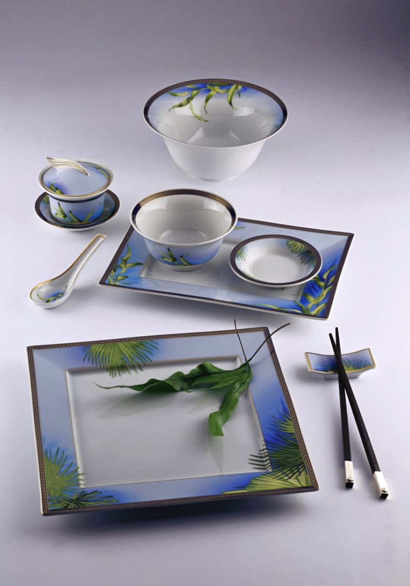 Porcelana Rosenthal Versace Jungle.  Versace dla domu