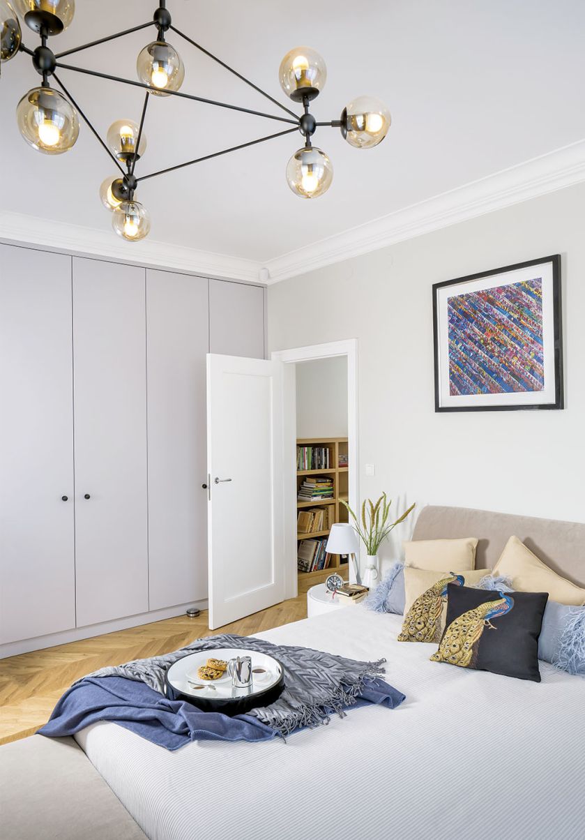 Sypialnia nowoczesna. Fot. Łukasz Zandecki