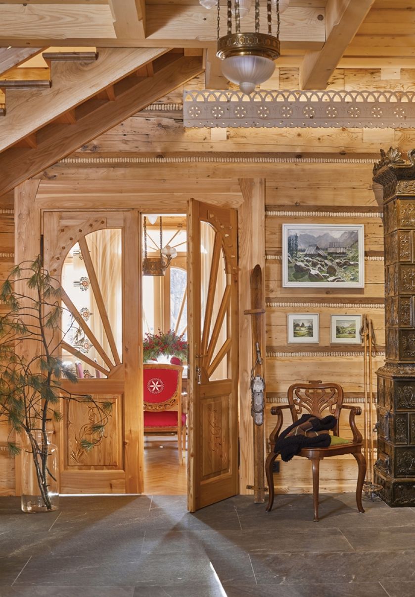 góralskie wnętrza aranżacje