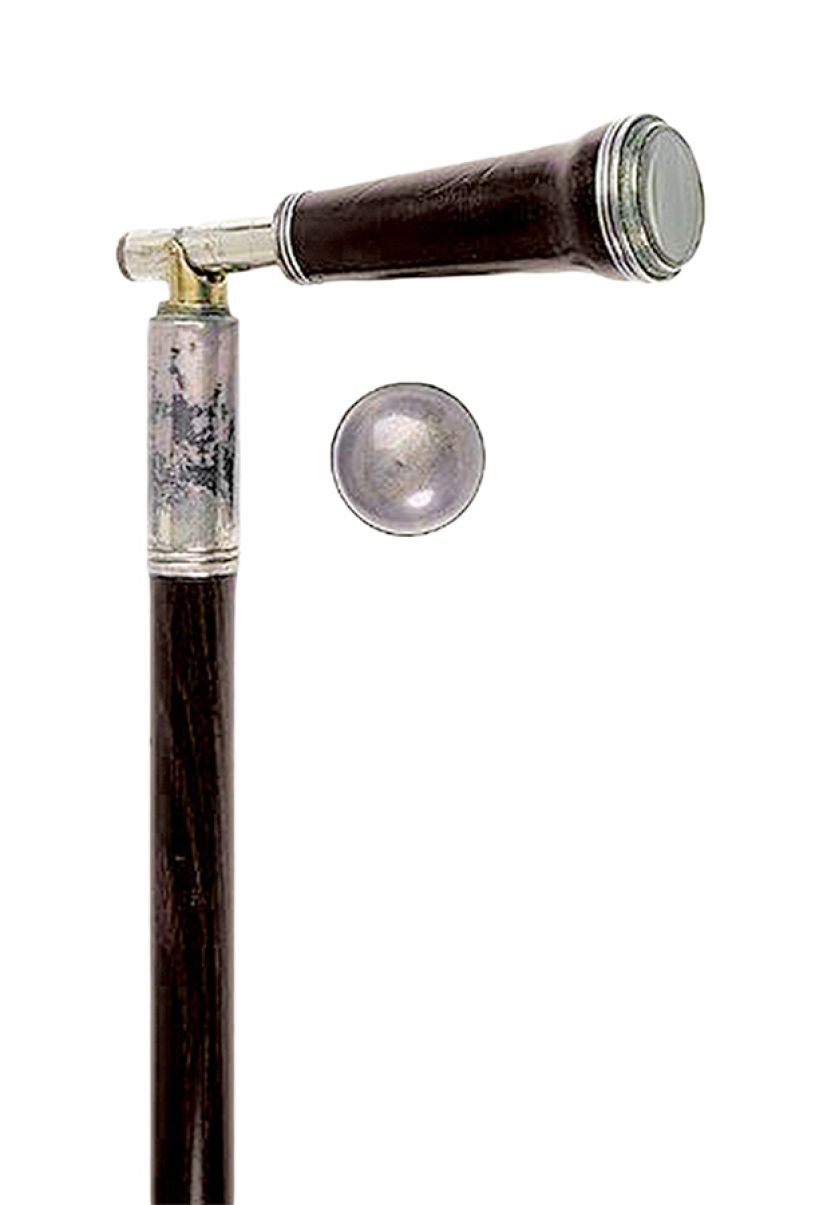 Z ukrytą lunetą, XIX w., Wielka Brytania