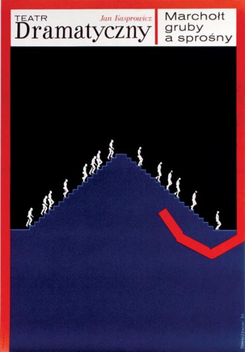 Henryk Tomaszewski, Marchołt gruby a sprośny , Teatr Dramatyczny, 1970r., WWW.POLISHPOSTER.COM