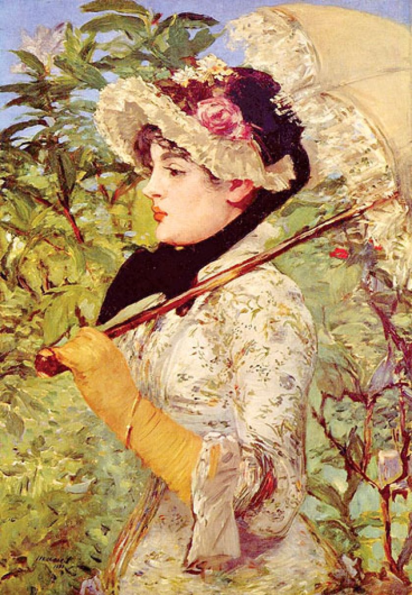 Wiosenna miłość w malarstwie. Wiosenna miłość w malarstwie