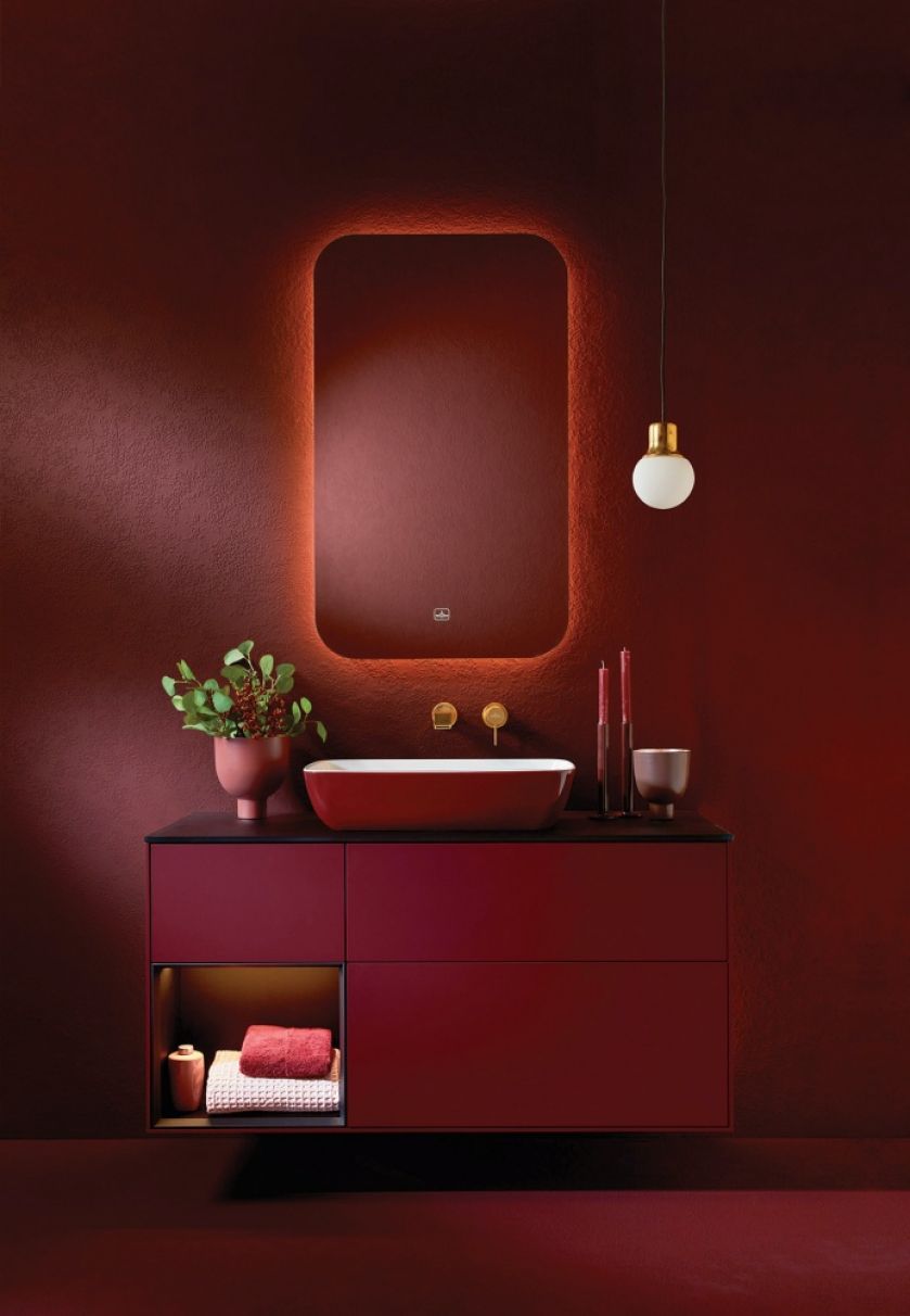 modna łazienka 2022 kolory