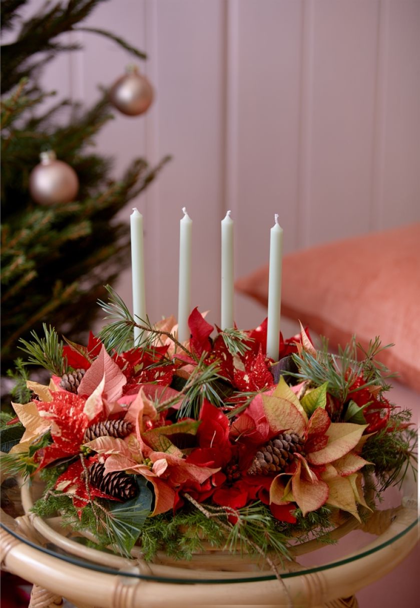 pomysł na wieniec adwentowy do domu