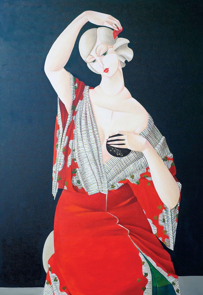 Puella pulchra VII , 2015 r. Urszula Tekieli i jej tajemnicze damy