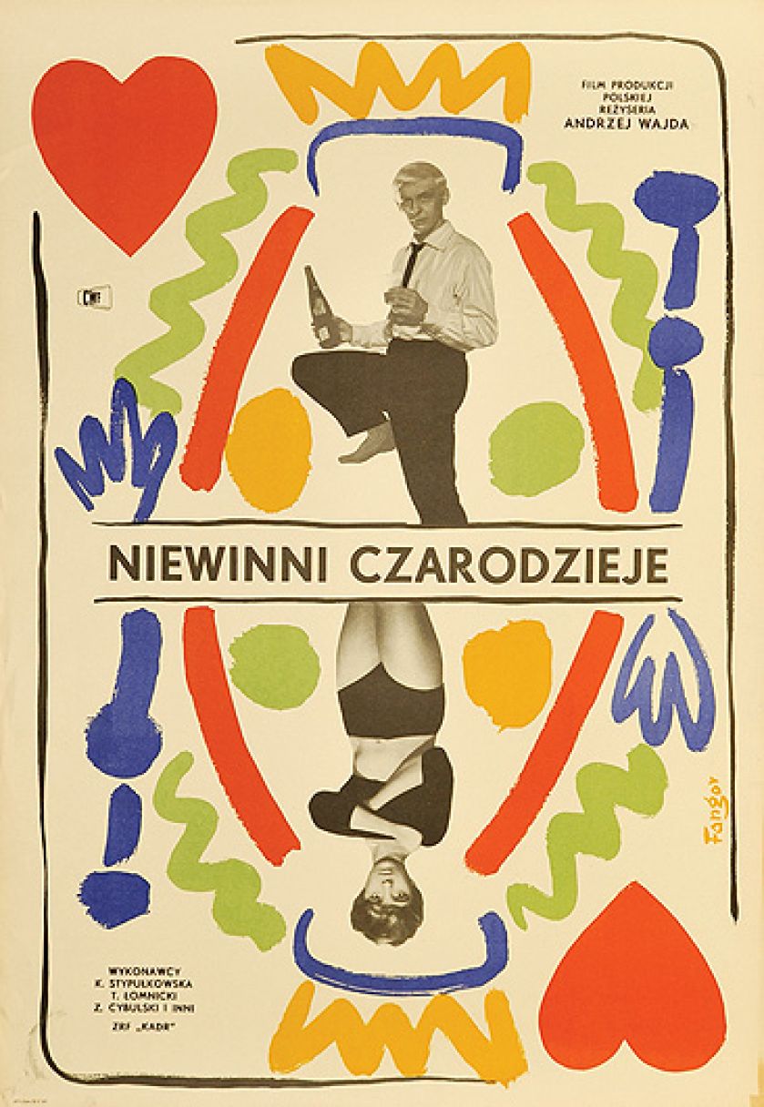 Do filmu Niewinni czarodzieje Andrzeja Wajdy, praca Wojciecha Fangora, 1960 r.