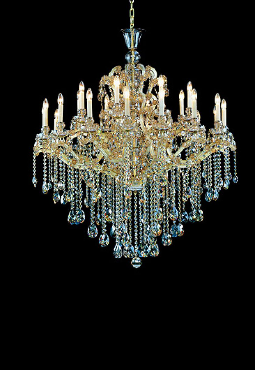 Żyrandol marki Preciosa. Kryształowe żyrandole od Preciosy