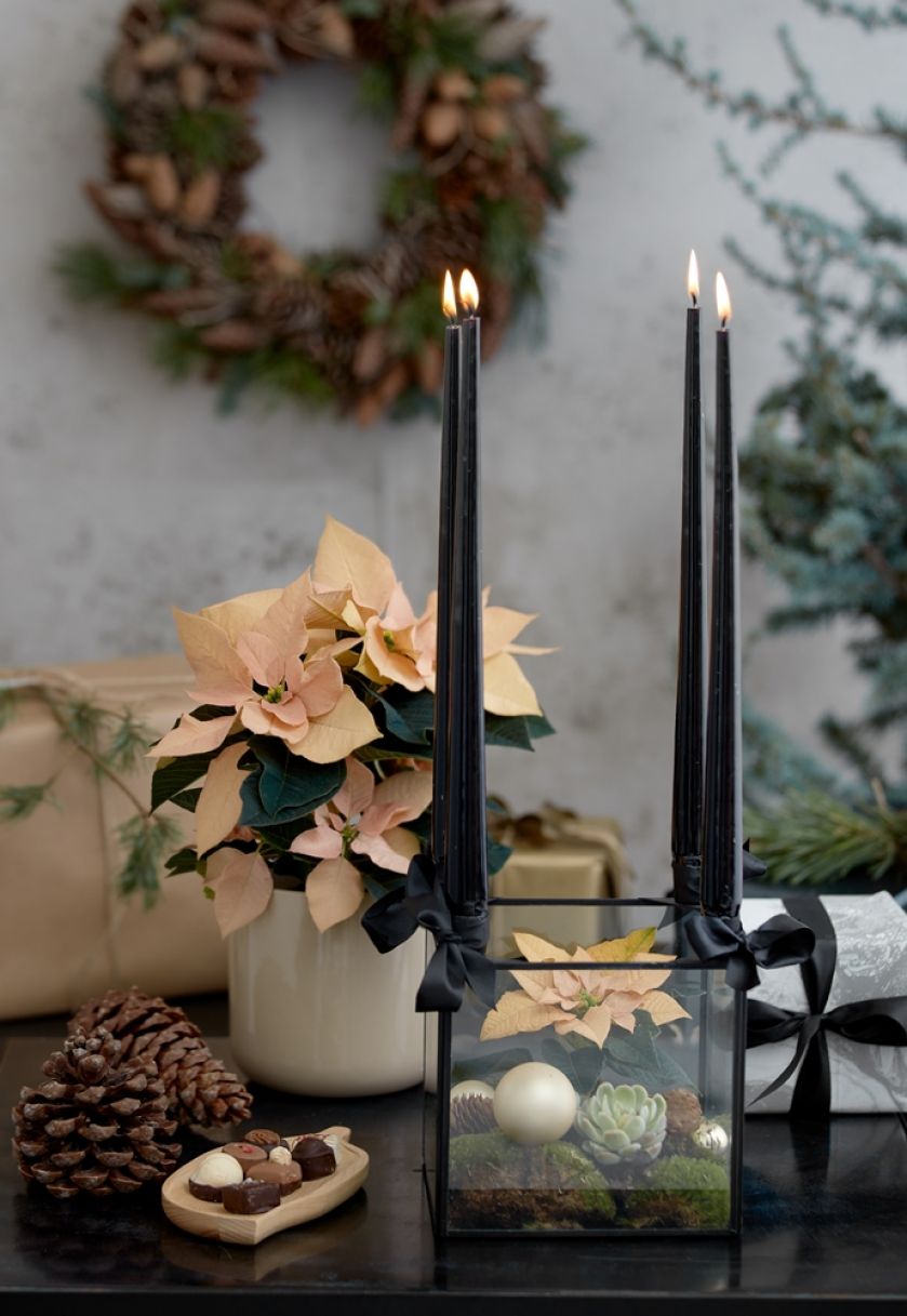 dekoracje adwentowe na stół
