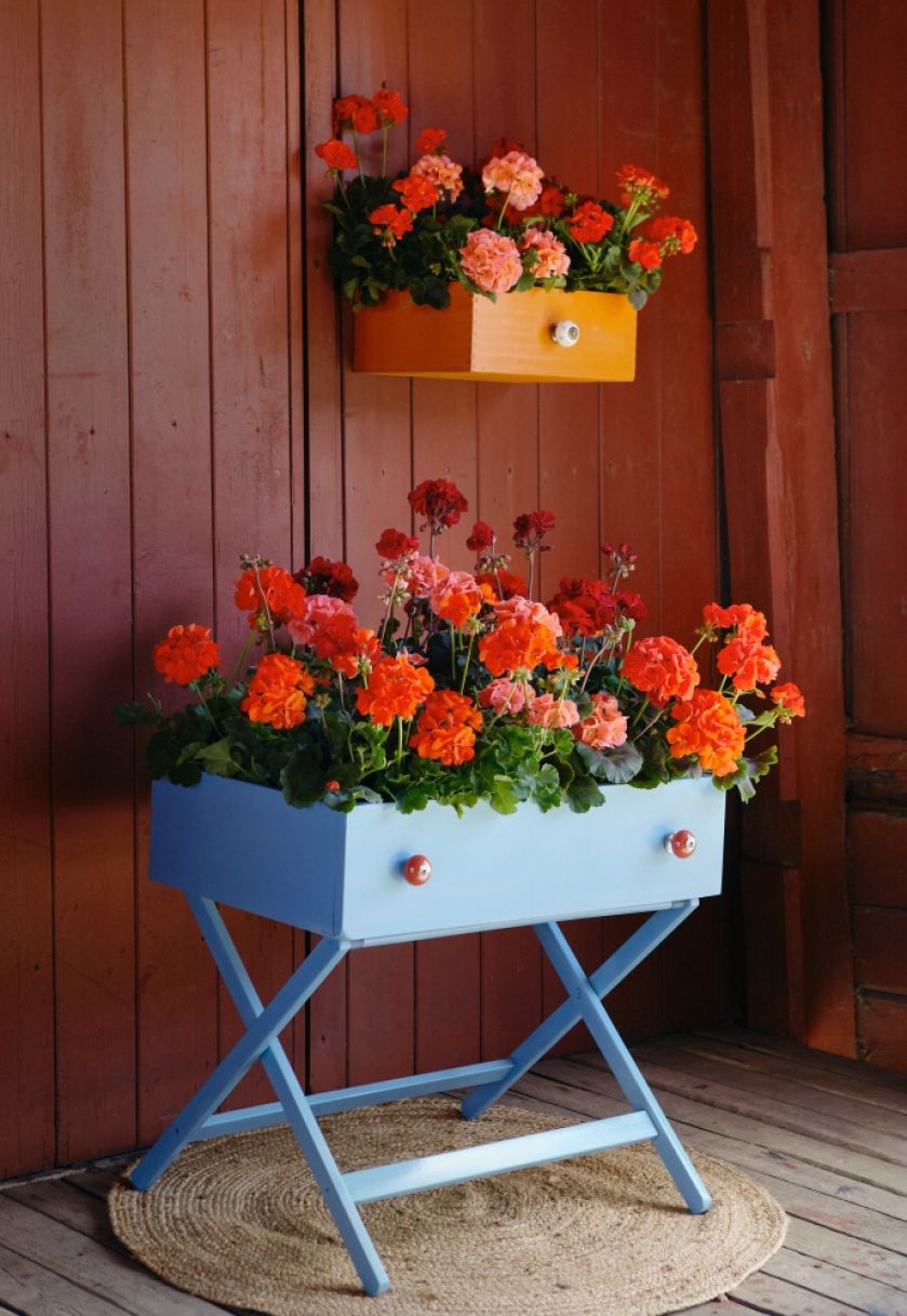 skrzynki na kwiaty diy