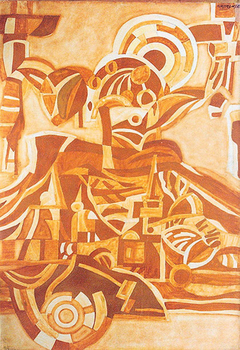 Kazimierz Ostrowski, Stary Sącz II , 1982 r., Zachęta, C.S.: 6600 zł.