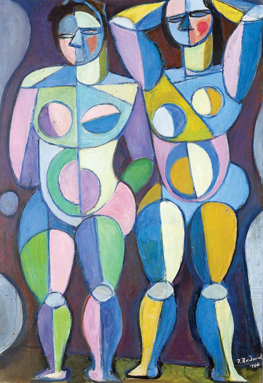 Zygmunt Radnicki: Siłaczki, 1966 r. Zygmunt Radnicki: Valentino za sztalugą