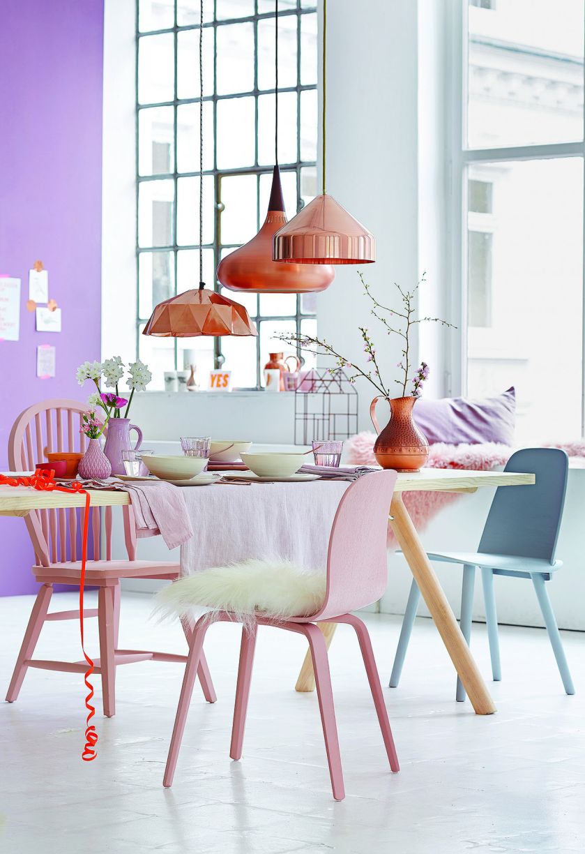 PUDROWY RÓŻ I MIEDŹ. Dobre zestawienie: pudrowy róż plus miedź lub szmaragd