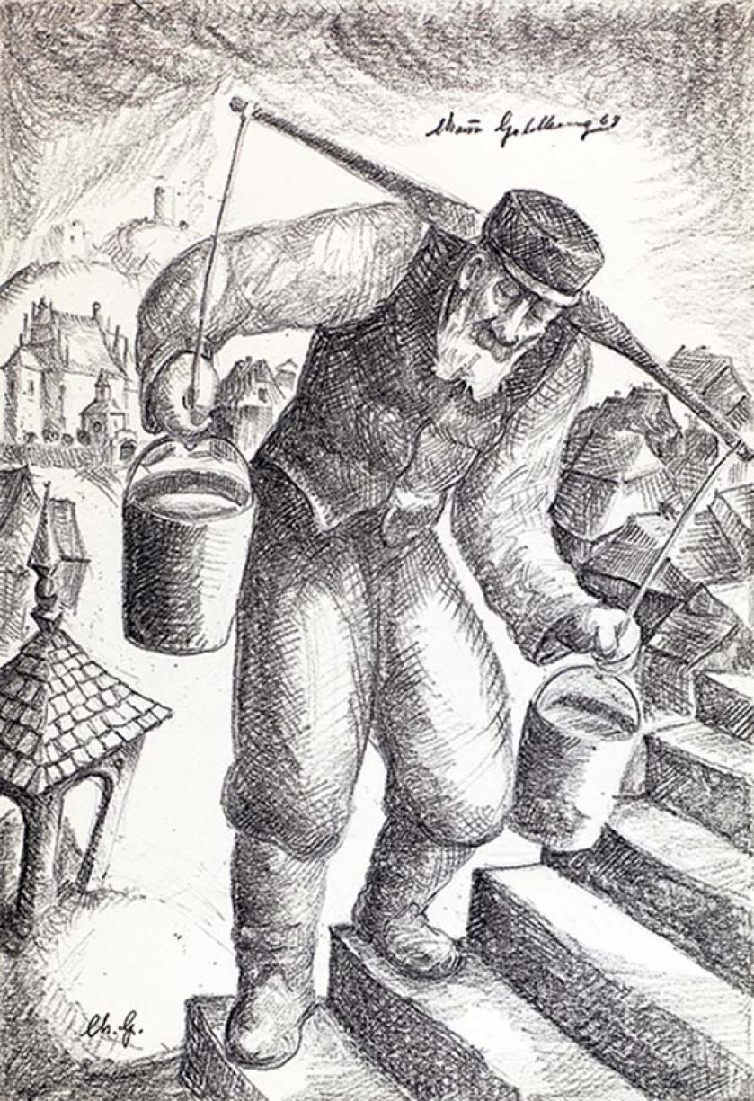 Nosiwoda, tłusta kredka. Chaim z Kazimierza