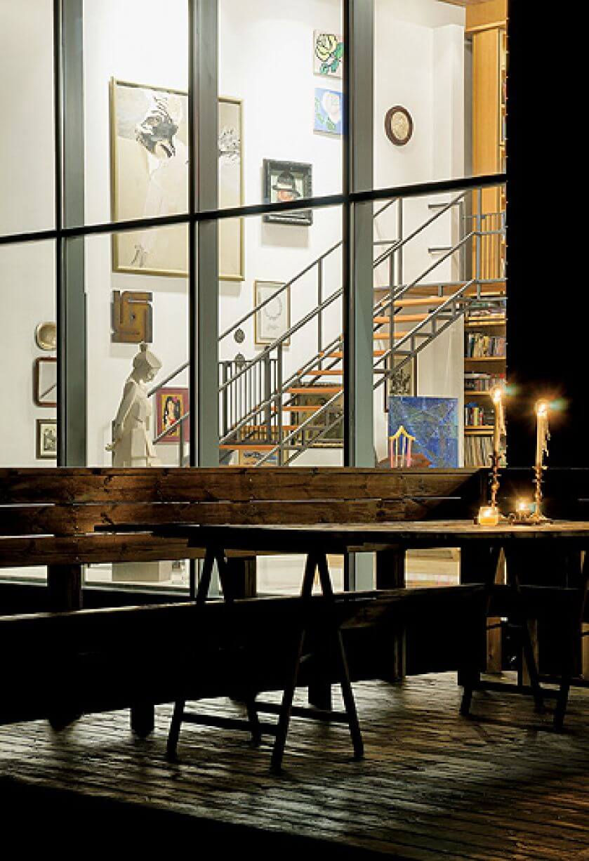 Dom z prawdziwą tężnią