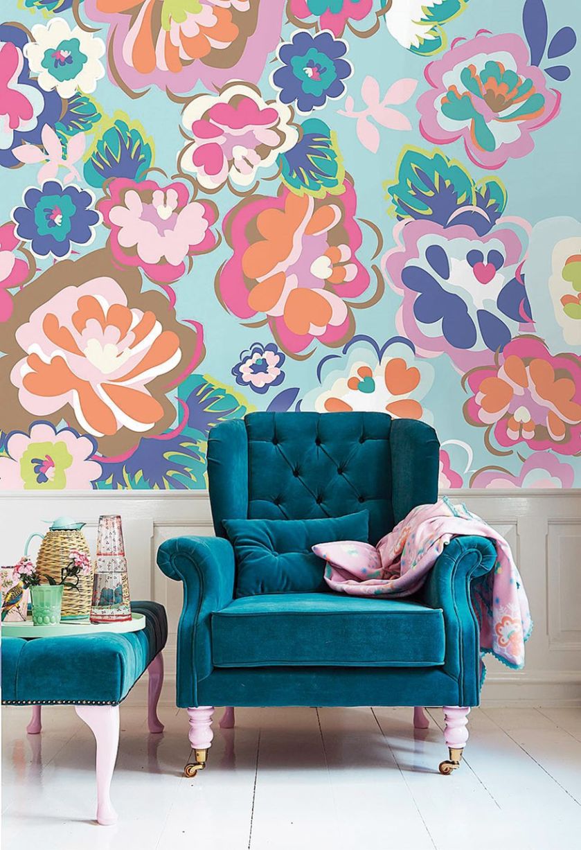 Tapety w kwiaty, gemoteryczne i z motywami zwierząt