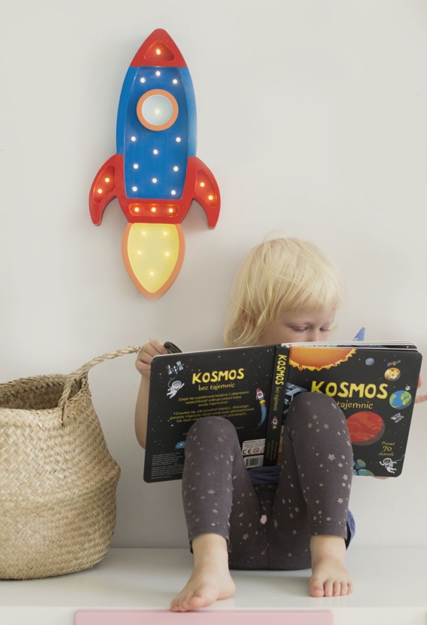 Lampa Little Lights Rakieta