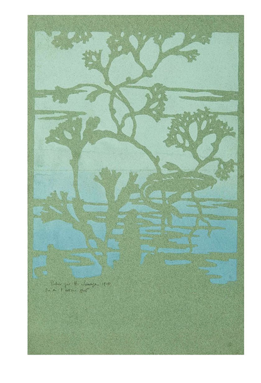 Henri Sauvage Pod wodą - impresja 1905