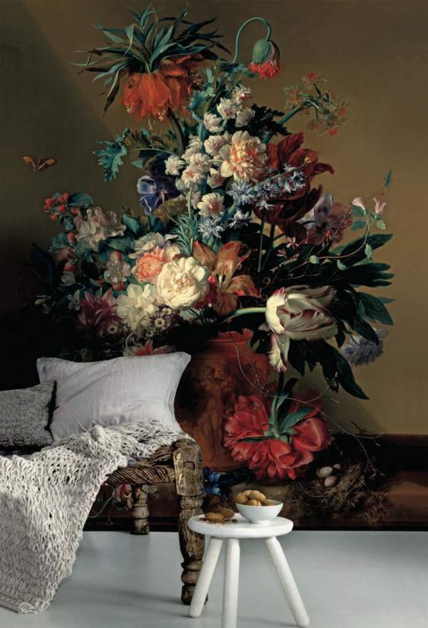 Fototapeta samoprzylepna Vase with flowers , HOMEprint.pl