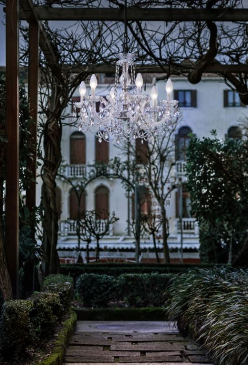 Żyrandol Drylight od Masiero. Zdjęcie: Luminosfera