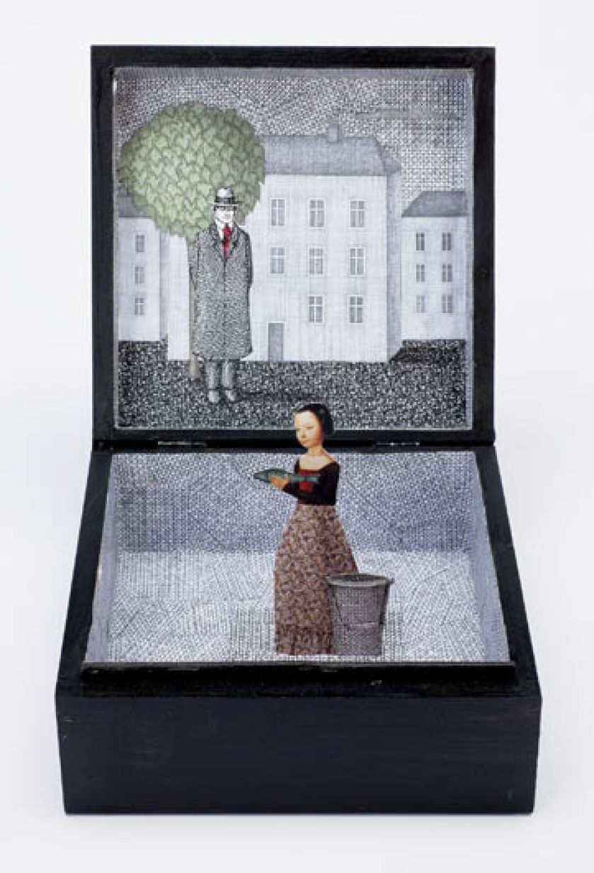 Joanna Wiszniewska-Domańska, ?Dziewczynka z rybką?, 2010 r.